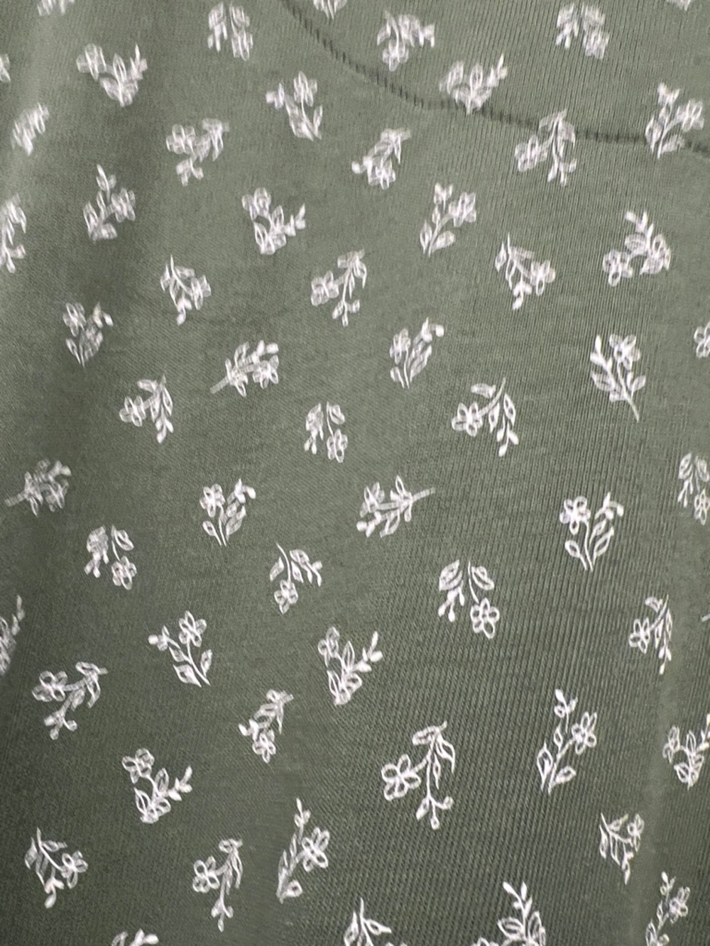 The Vermont country store Sleeveless Green Floral Maxi Dress, medium - Picture 4 of 5